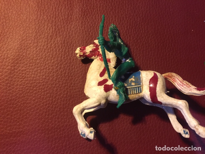 Figuras de goma y PVC: Indio a caballo - Foto 2