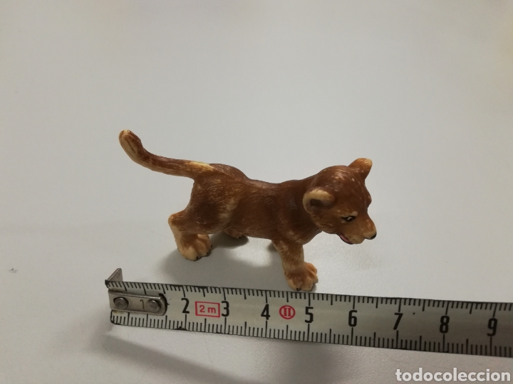 Figuras de goma y PVC: Cr&iacute;a cachorro Le&oacute;n Schleich - Foto 1