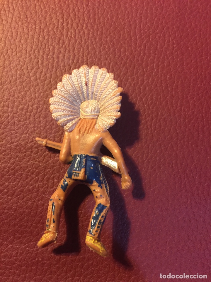 Figuras de goma y PVC: Jefe indio jecsan pech - Foto 2