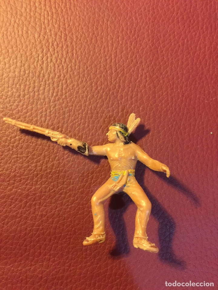 Figuras de goma y PVC: Indio pech jecsan - Foto 1