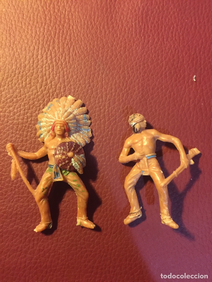 Figuras de goma y PVC: Indios jecsan pech - Foto 1