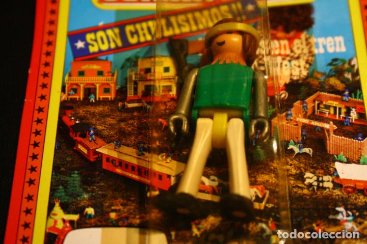 Figuras de goma y PVC: Comansi - comanboys coman boys - oeste indio - Foto 2