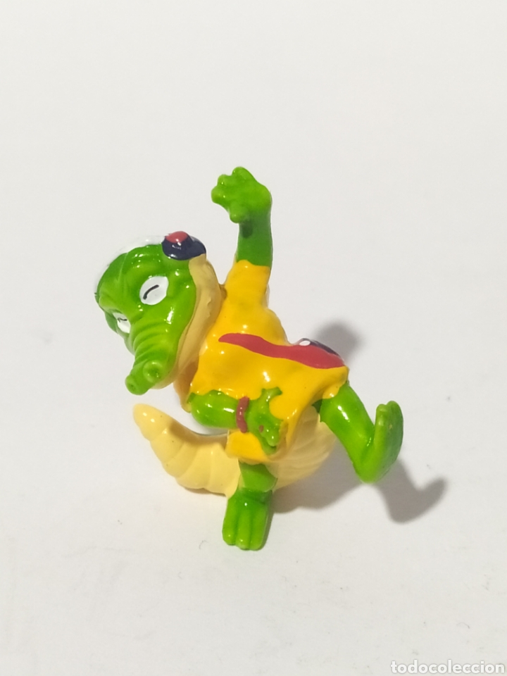 Kinder &Uuml;berraschung: Figura PVC. Kinder.Ferrero.1992.Crazy Crocos.Locodrilos.Miss Croco Solo