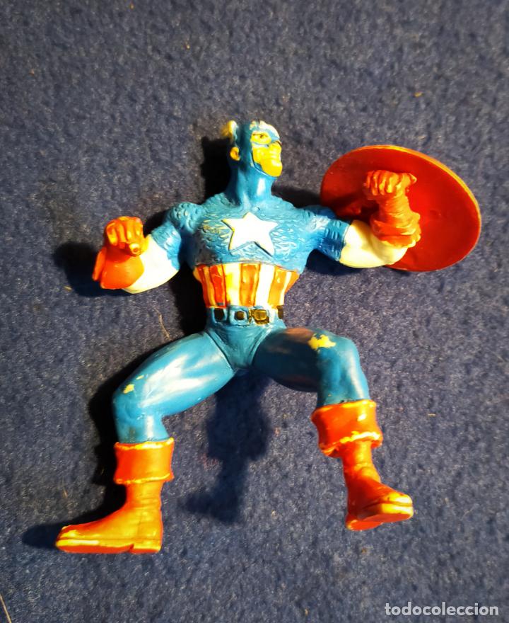 Figuras de goma y PVC: Capit&aacute;n Am&eacute;rica - Foto 1