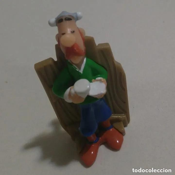 Kinder Figures: asterix breta&ntilde;a kinder mu&ntilde;eco figura miniatura figurita mini personaje ferrero breton buentorax