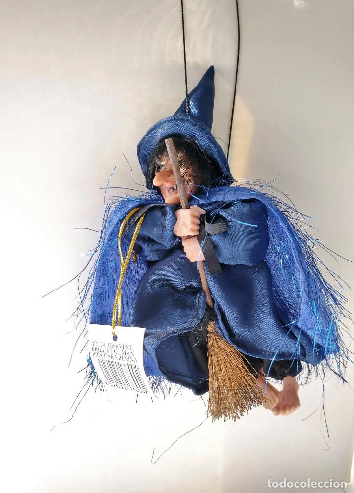 Figuras de goma y PVC: Bruja para colgar - Foto 1
