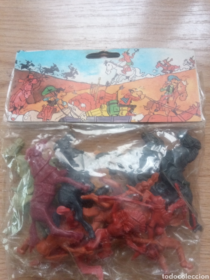 Figuras de goma y PVC: Blister antiguo - Foto 1