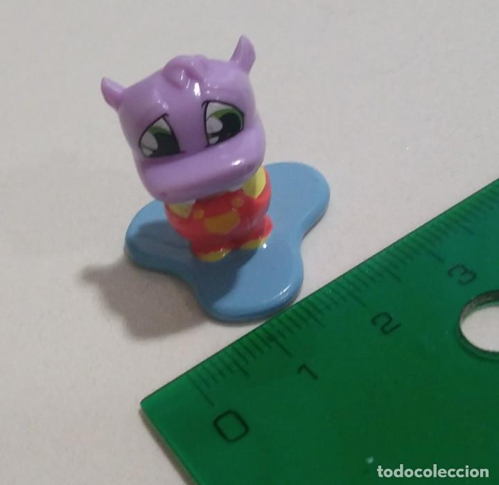 Kinder Figures: hipopotamo mu&ntilde;eco hipo kinder dc 162 pop pixie mini miniatura figura figurita mu&ntilde;equito otis