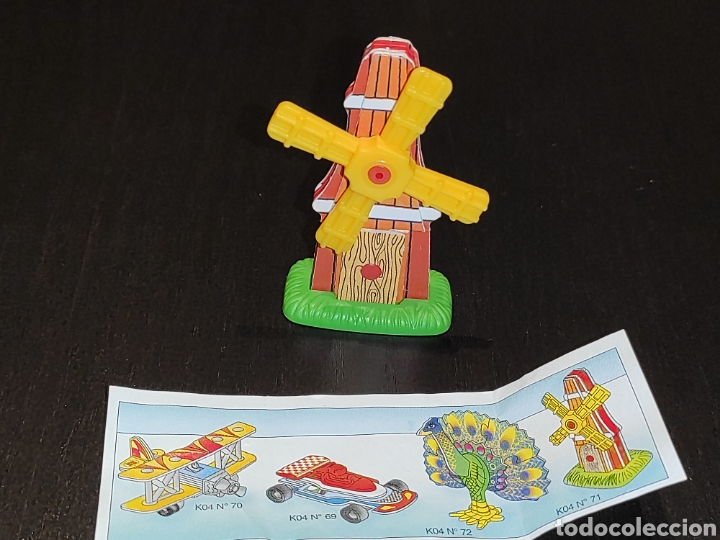 Kinder Figures: kINDER FERRERO 171B serie k04 n&deg; 71 molino de viento + 1 bpz