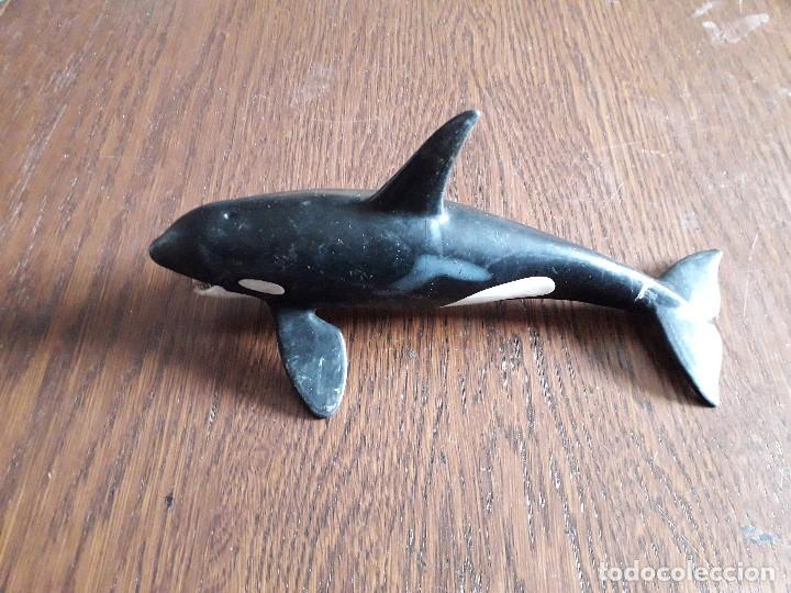 Figuras de goma y PVC: figura de pl&aacute;stico, Orca - Foto 2