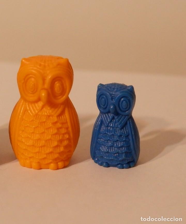 Figuras de goma Kinder: KINDER - BUHOS. - Foto 1