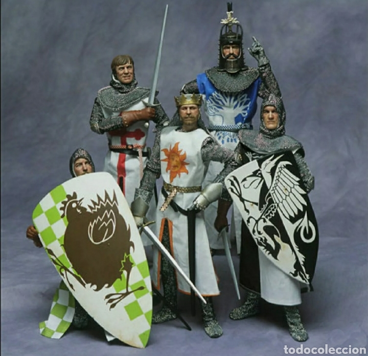 Figuras de goma y PVC: Monty python figuras Holy Grail colecci&oacute;n completa edici&oacute;n limitada - Foto 1