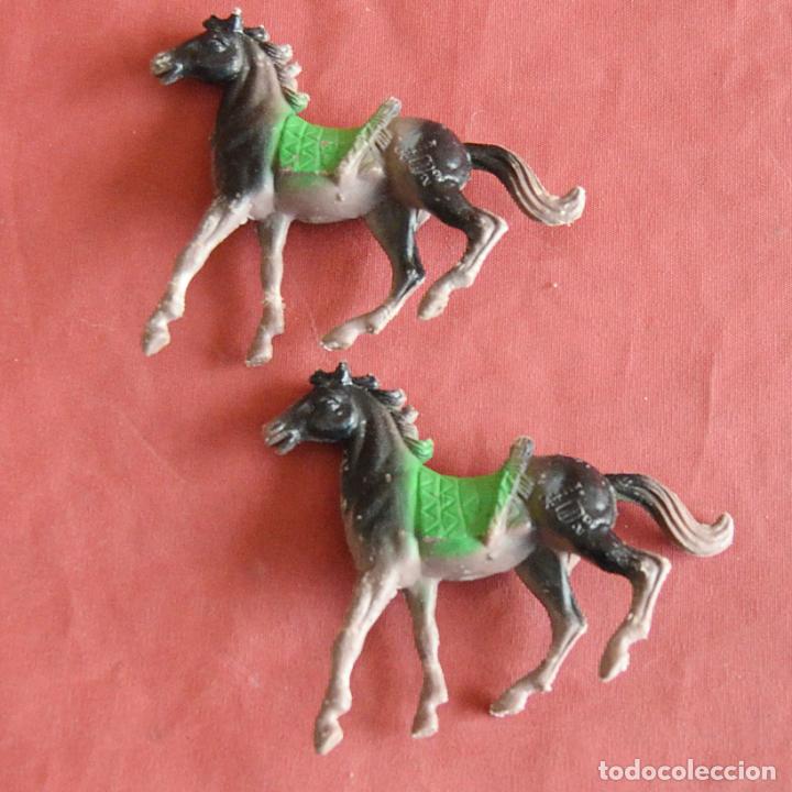 Figuras de goma y PVC: 2 CABALLOS - CABALLO 29 - COMANSI - Foto 2