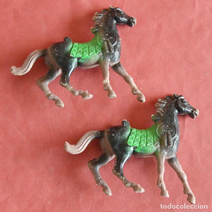 Figuras de goma y PVC: 2 CABALLOS - CABALLO 29 - COMANSI - Foto 1