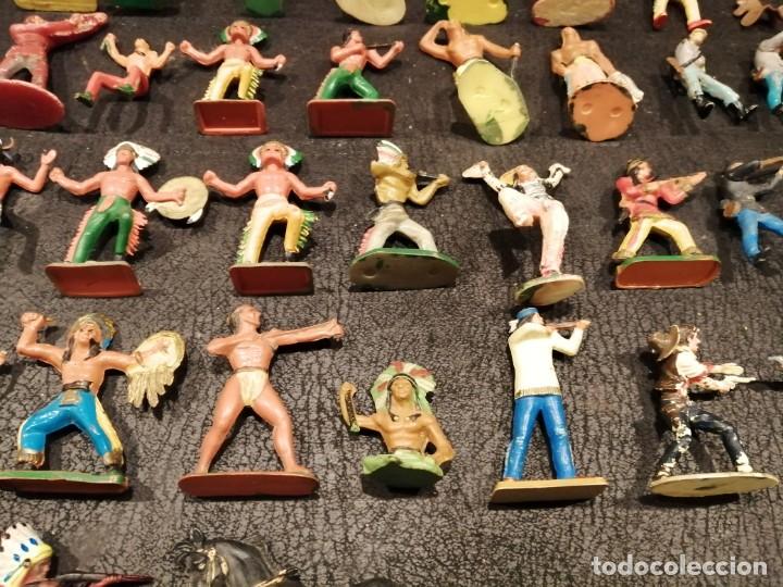 Figuras de goma y PVC: Lote indios - sin identificar - Foto 7