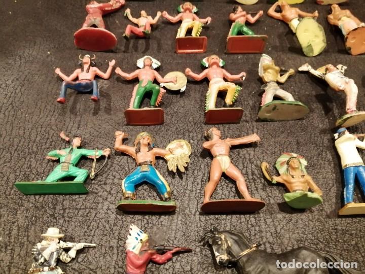 Figuras de goma y PVC: Lote indios - sin identificar - Foto 8