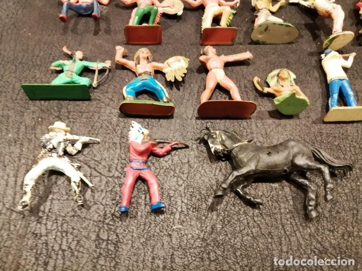Figuras de goma y PVC: Lote indios - sin identificar - Foto 9