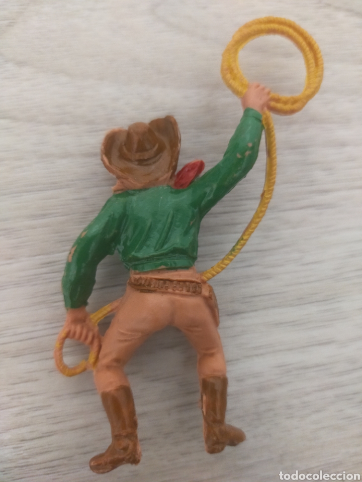 Figuras de goma y PVC: Comansi vaquero con lazo - Foto 2