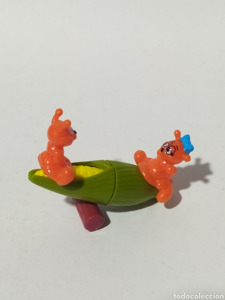 Figuras de Borracha e PVC: Figura pvc. Kinder. K00 n&deg; 46. A&ntilde;o 2.000.Insectos y caracoles.