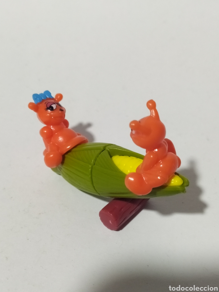 Figuras de Borracha e PVC: Figura pvc. Kinder. K00 n&deg; 46. A&ntilde;o 2.000.Insectos y caracoles.