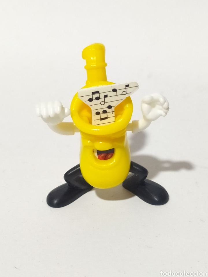 Figuras de Borracha e PVC: Figura pvc. Kinder. K99 n&deg;78 . A&ntilde;o 1999.Instrumentos de m&uacute;sica. Saxophone.