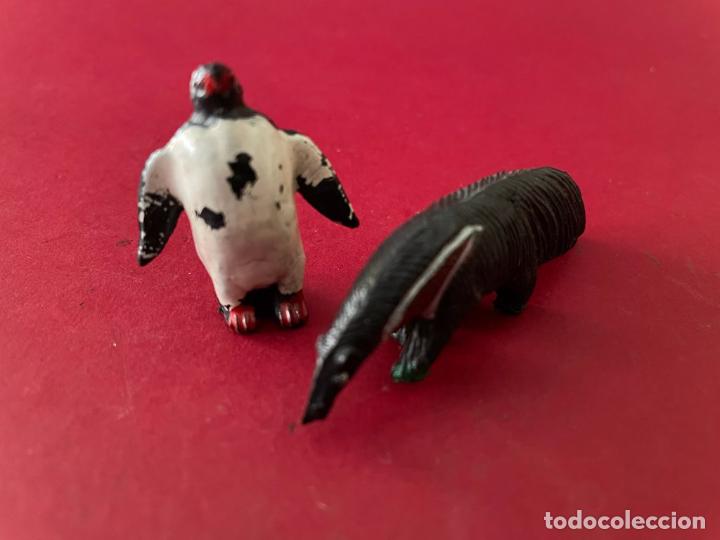 Figure di Gomma e PVC: LOTE DE 2 FIGURAS - ANIMALES - DE PL&Aacute;STICO