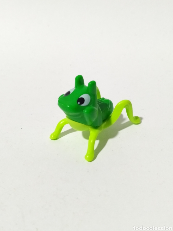Figuras de Borracha e PVC: Figura PVC. Kinder. K99 N&deg;1.Animales e insectos. Saltamontes .A&ntilde;o 1999.