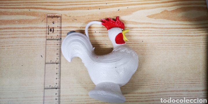 Figuras de goma y PVC: Gallo de plastico a estrenar - Foto 4