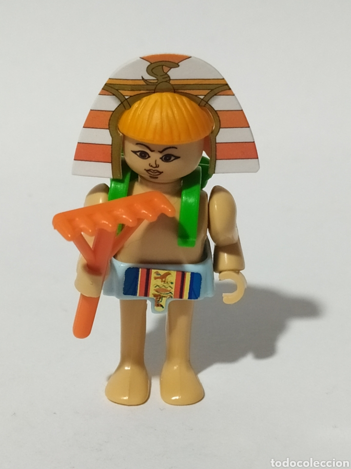 Kinder Figures: Figura PVC. Kinder. K97 n&deg;25.Egipcios.Campesino. A&ntilde;o 1997.