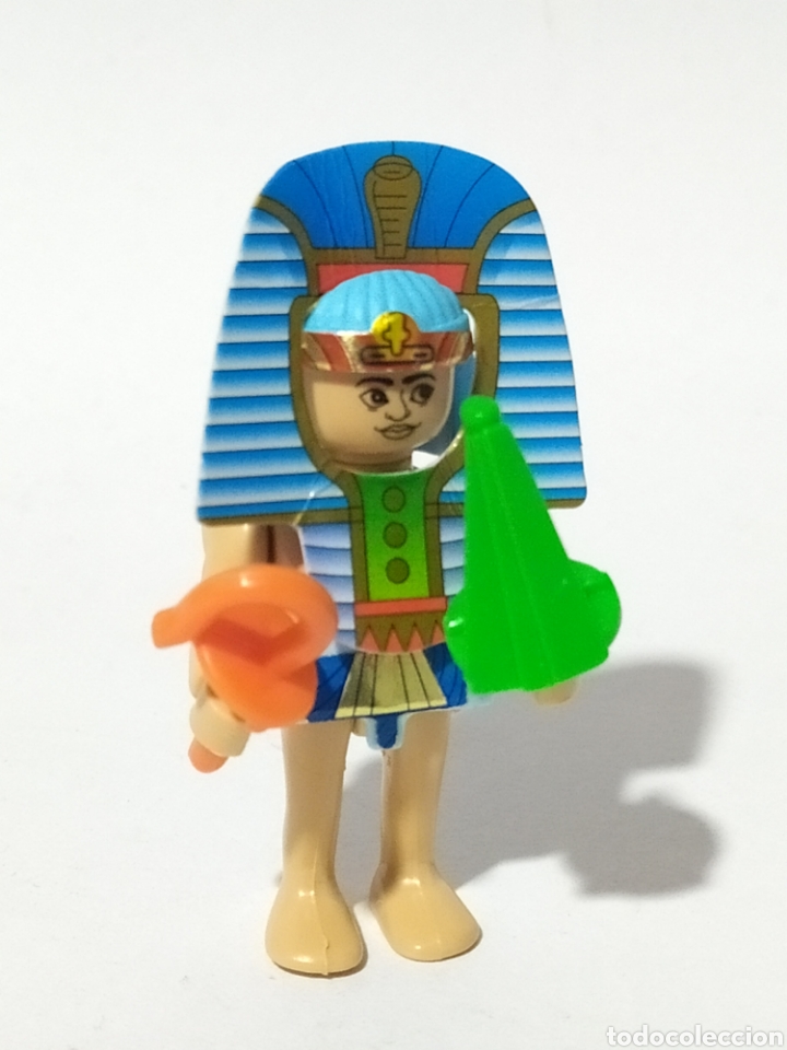 Figure di Gomma e PVC: Figura PVC. Kinder. K97 n&deg;26.Egipcios.Faraon. A&ntilde;o 1997.