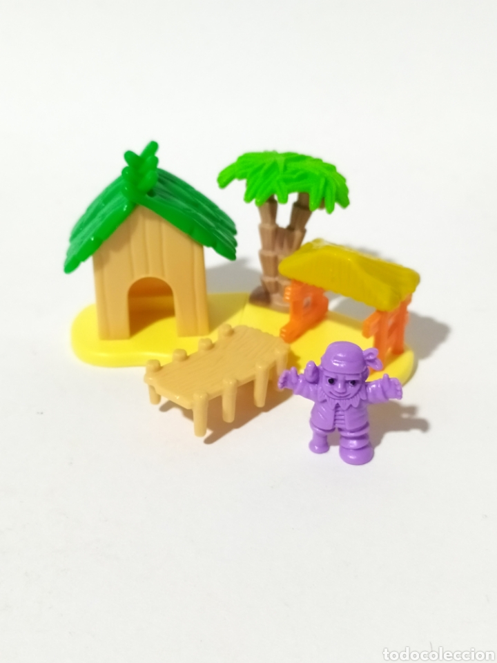 Figuras de Goma Kinder: Figura PVC. Kinder. K99 n&deg;50. Isla del tesoro. A&ntilde;o 1999.