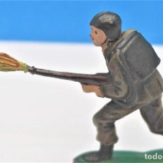 Figuras de Goma y PVC: ANTIGUA FIGURA EN GOMA . SERIE SOLDADOS ESPAÑOLES. TEIXIDO . MADE IN SPAIN. Lote 236718155