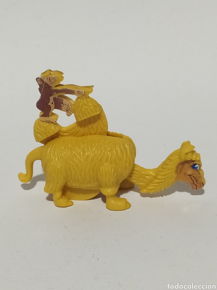 Kinder Figures: Figura PVC. Kinder . K98. N&deg;118.Jinetes.Mono en camello. a&ntilde;o 1998.