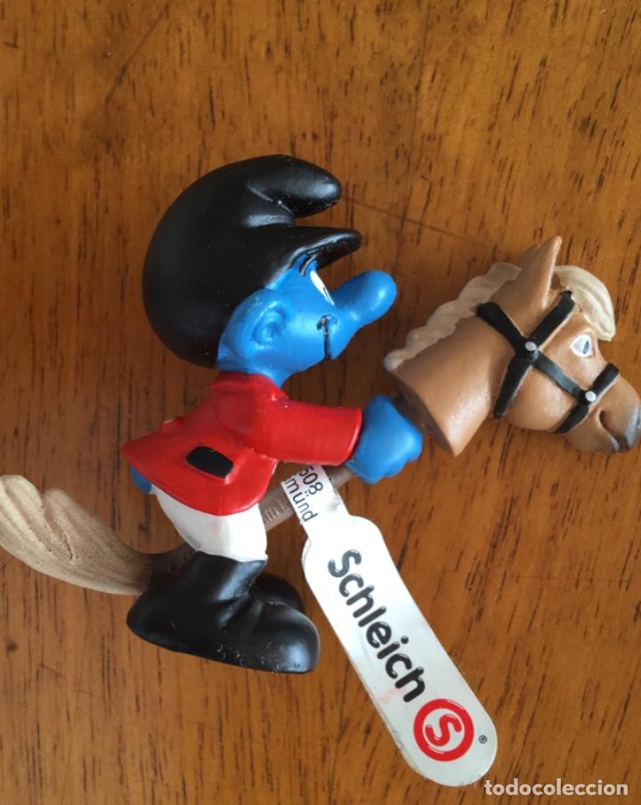 Figuras de goma y PVC: Pitufo Schleich - Foto 1