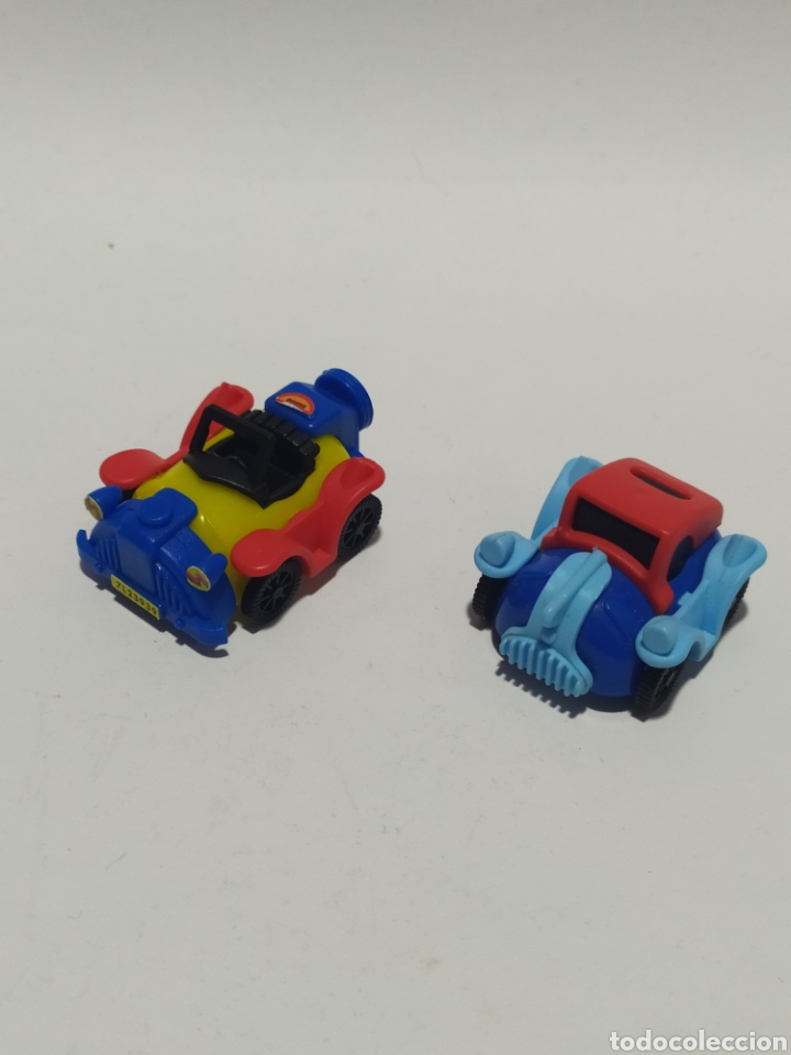 Kinder &Uuml;berraschung: Figuras PVC. Kinder. K96 N&deg;44 y 45.Coches.Colecci&oacute;n completa. A&ntilde;o 1996.