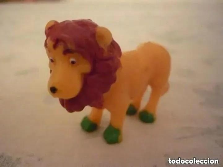 Figuras de goma y PVC: Figura de le&oacute;n - 4 cm - Foto 1