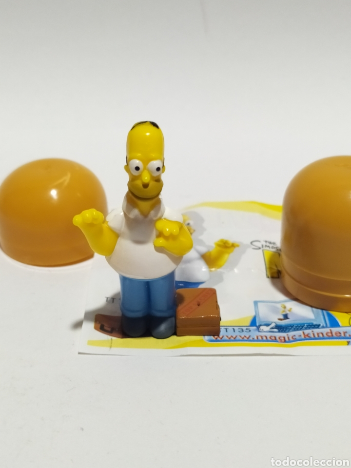 Figuras de Borracha e PVC: Figura PVC. Kinder. Los Simpson. Homer.A&ntilde;o 2007
