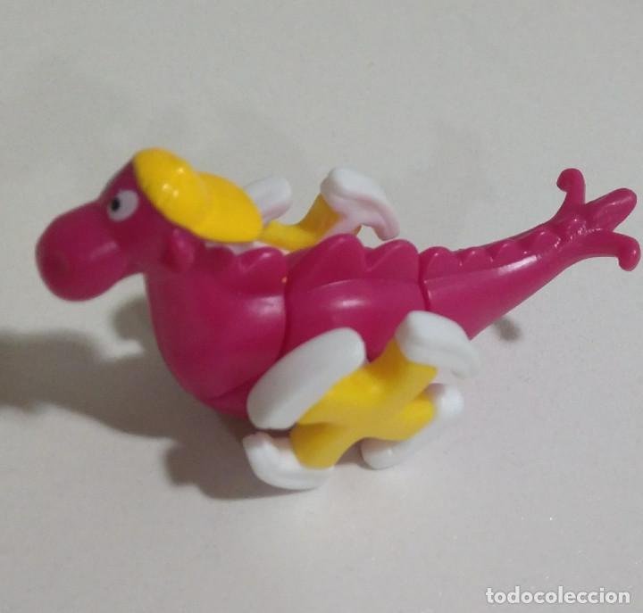 Figuras de goma Kinder: kinder dragon ruedas gorra - Foto 1