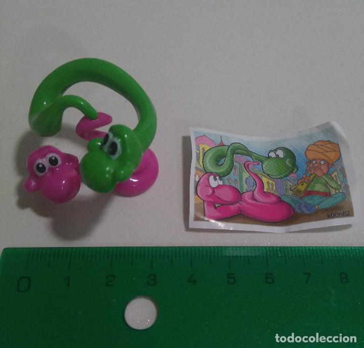 Figuras de Borracha e PVC: kinder serpientes equilibristas k00 k 00 bpz papel