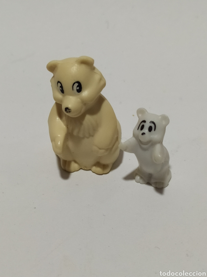 Figuras de Goma Kinder: Figura PVC. Kinder.Animales y sus cr&iacute;as. Oso. K97 N 78.A&ntilde;o 1997.