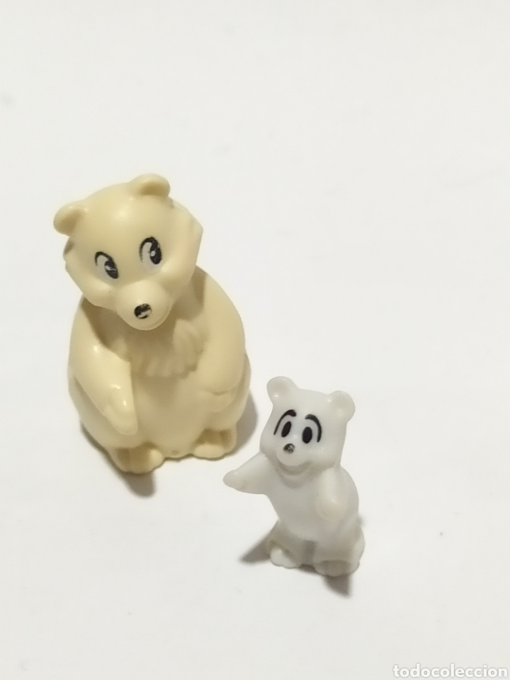 Figuras de Goma Kinder: Figura PVC. Kinder.Animales y sus cr&iacute;as. Oso. K97 N 78.A&ntilde;o 1997.
