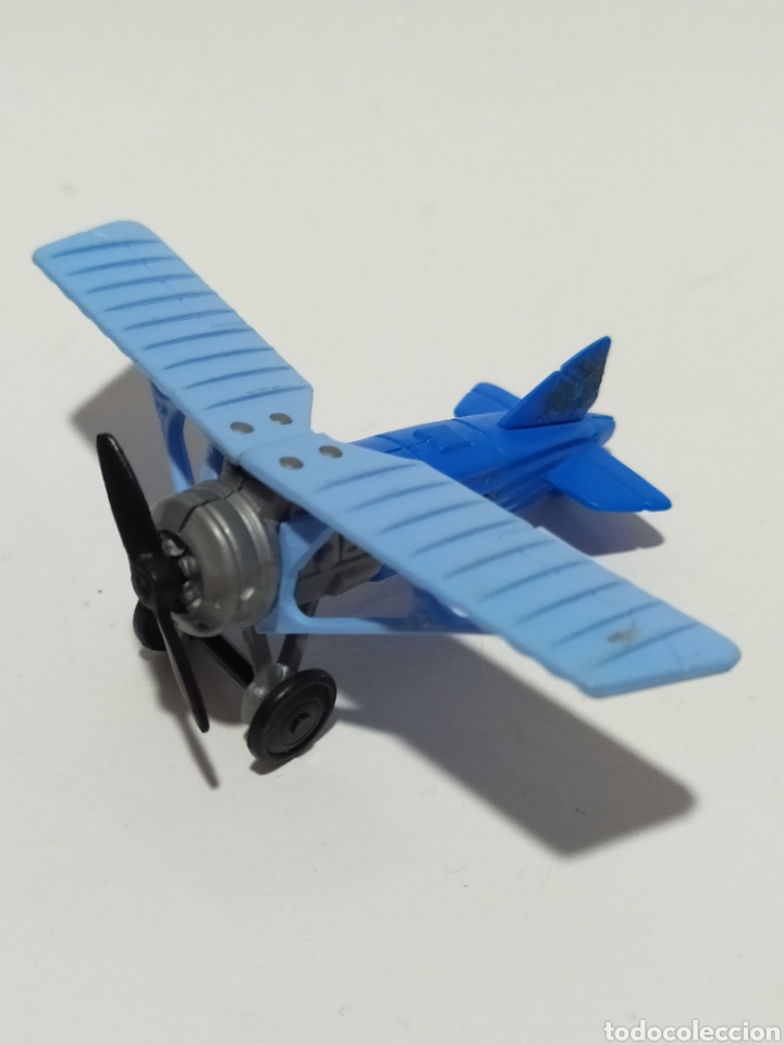 Figurines en Caoutchouc et PVC: Figura PVC. Kinder.Aviones Antiguos.Morane saulnier AL K93 N 11.A&ntilde;o 1993.