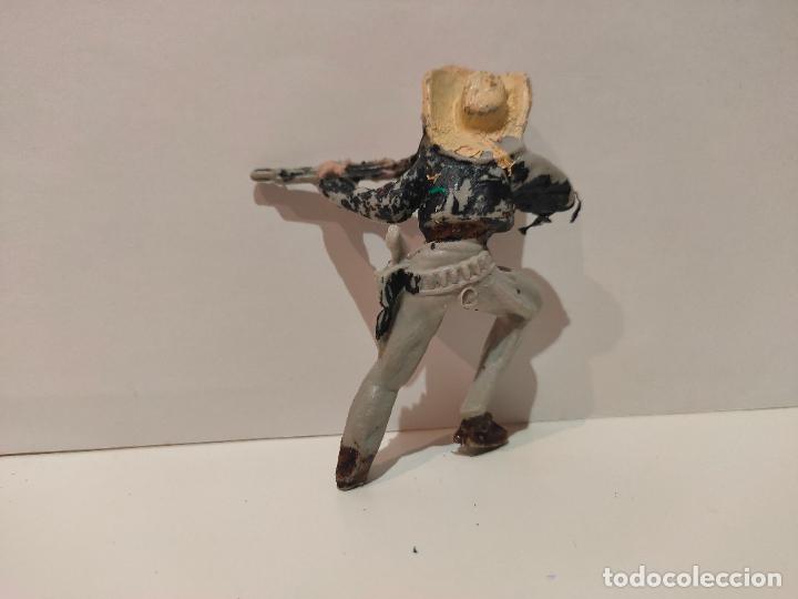 Figuras de goma y PVC: Vaquero de Lafredo, 9 cms. Falta la base - Foto 2