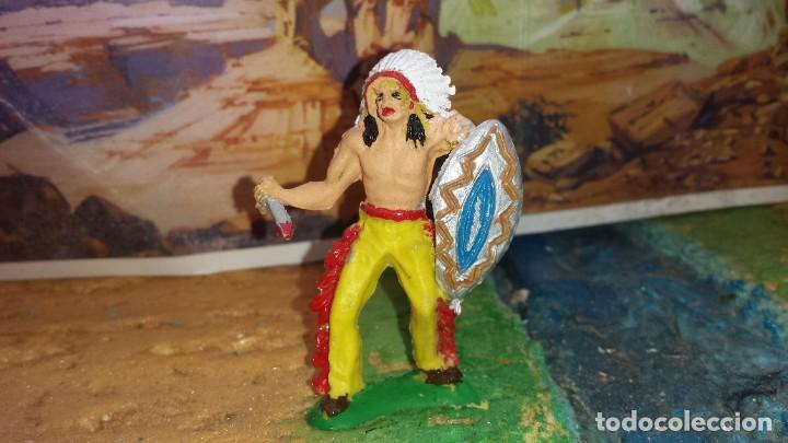 Figuras de goma y PVC: Indio de comansi - Foto 1
