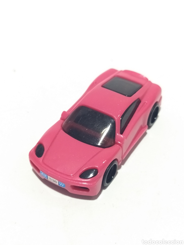 Figuras de Goma Kinder: Figuras PVC. Kinder. Coches de carrera.K02 N86.A&ntilde;o 2002