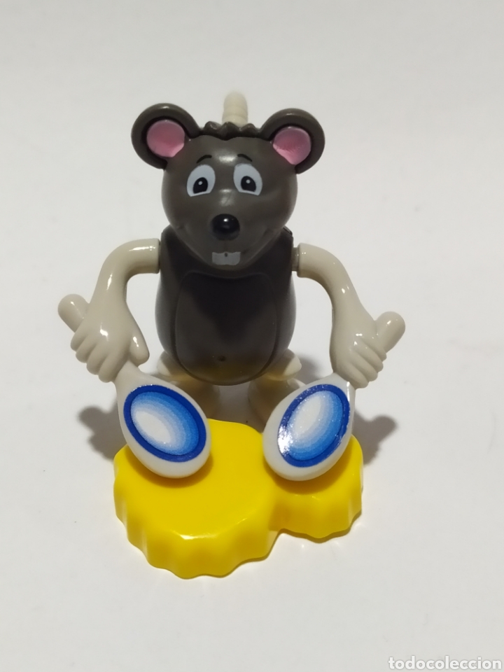 Kinder &Uuml;berraschung: Figuras PVC. Kinder. Rat&oacute;n tocando la bateria. C88.A&ntilde;o 2005
