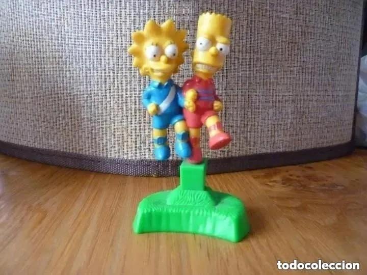 Figuras de goma y PVC: Figura Los Simpsons - Burger King 2005 - Foto 1