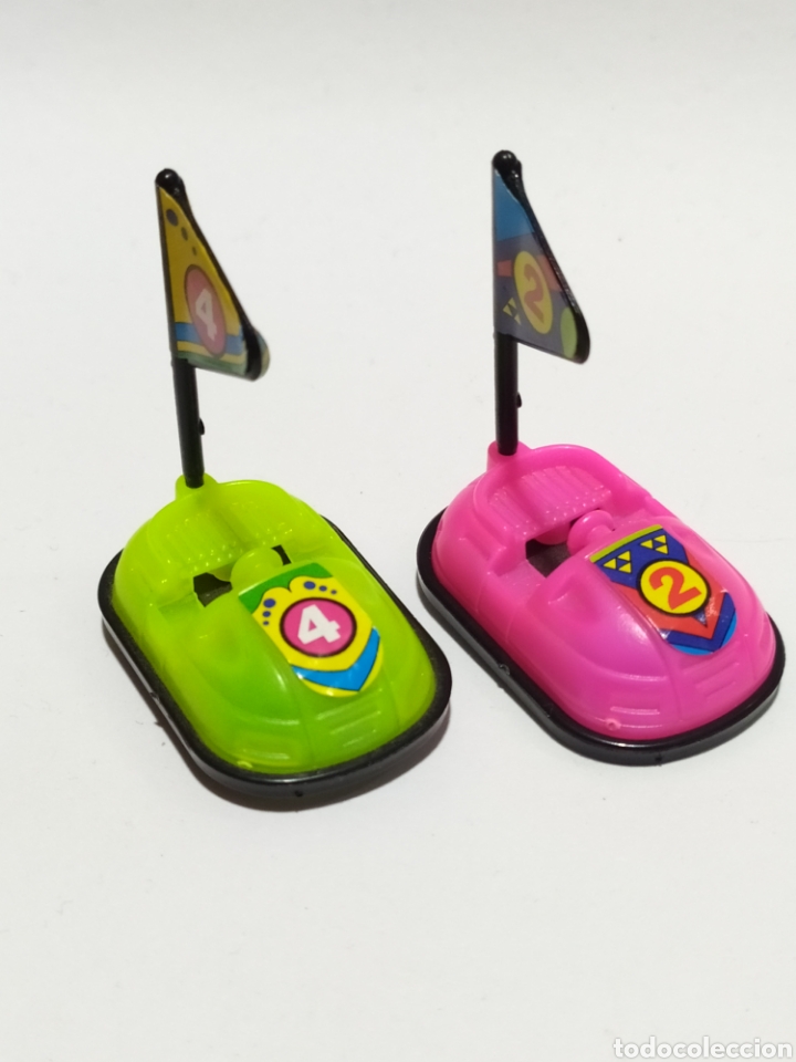 Figuras de Goma Kinder: Figuras PVC. Kinder.Coches de choque. K96 N31.A&ntilde;o 1996