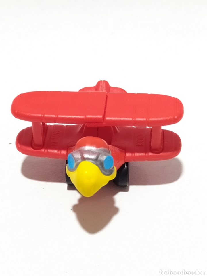 Figuras de Goma Kinder: Figuras PVC. Kinder. Avion &aacute;guila. K00 N106.A&ntilde;o 2000