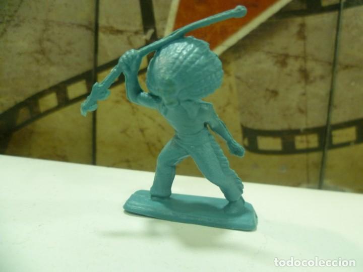 Figuras de goma y PVC: Figura indio con lanza - Foto 1